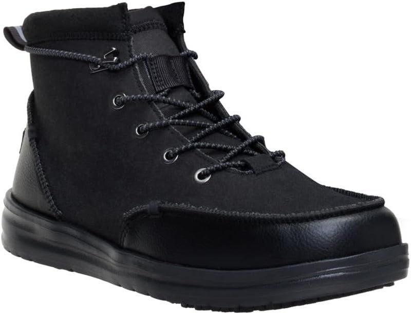 Hey Dude Men's Bradley Work CE | Lightweight, Comfortable Work Boots for Men | Water-Repellent, Slip-Resistant, Durable Everyday Footwear - Image 5